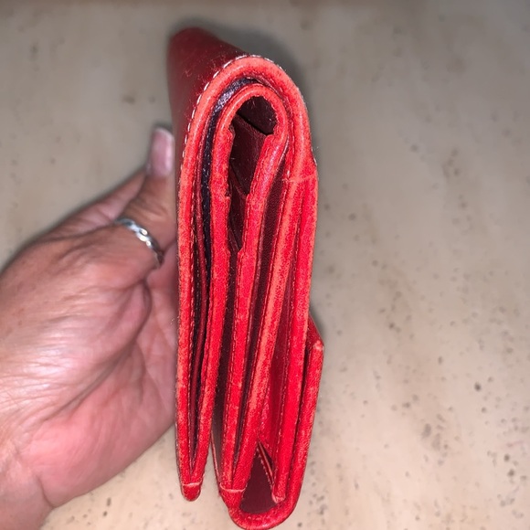 Vintage authentic coach, red wallet - Picture 11 of 13